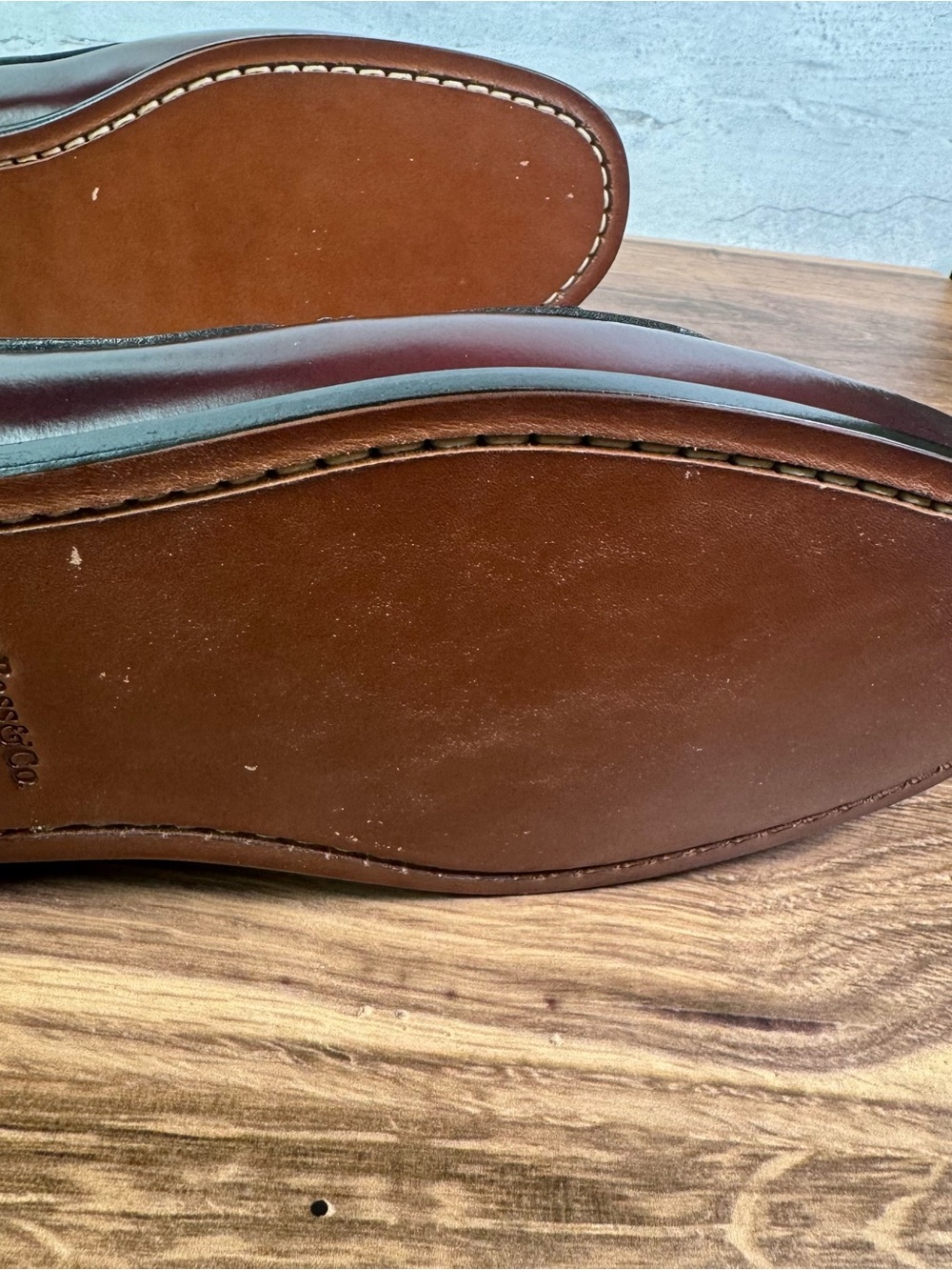 G.H. Bass Layton Burgundy Kiltie Tassel Loafer 12 3E New In Box-never worn. - Picture 7 of 11